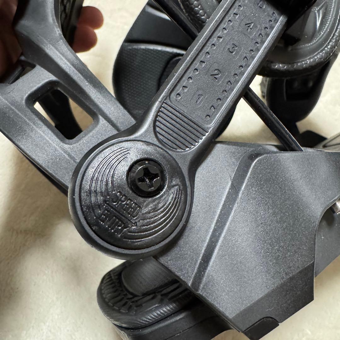 D*k様 FLOW/フロー FENIX-PLUS Lサイズ黒 スノーボードバイン