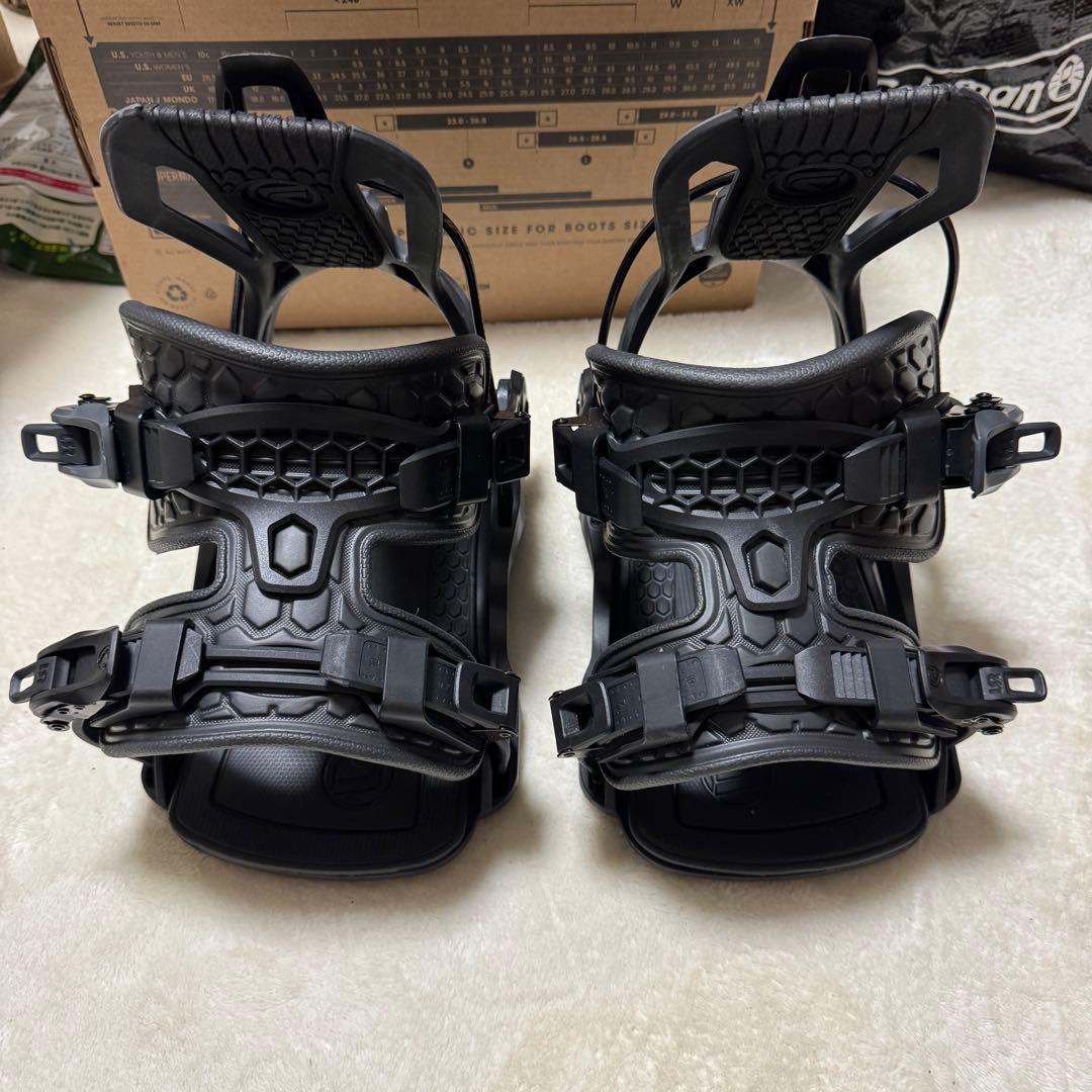 D*k様 FLOW/フロー FENIX-PLUS Lサイズ黒 スノーボードバイン