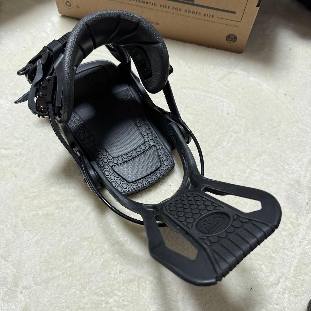 D*k様 FLOW/フロー FENIX-PLUS Lサイズ黒 スノーボードバイン