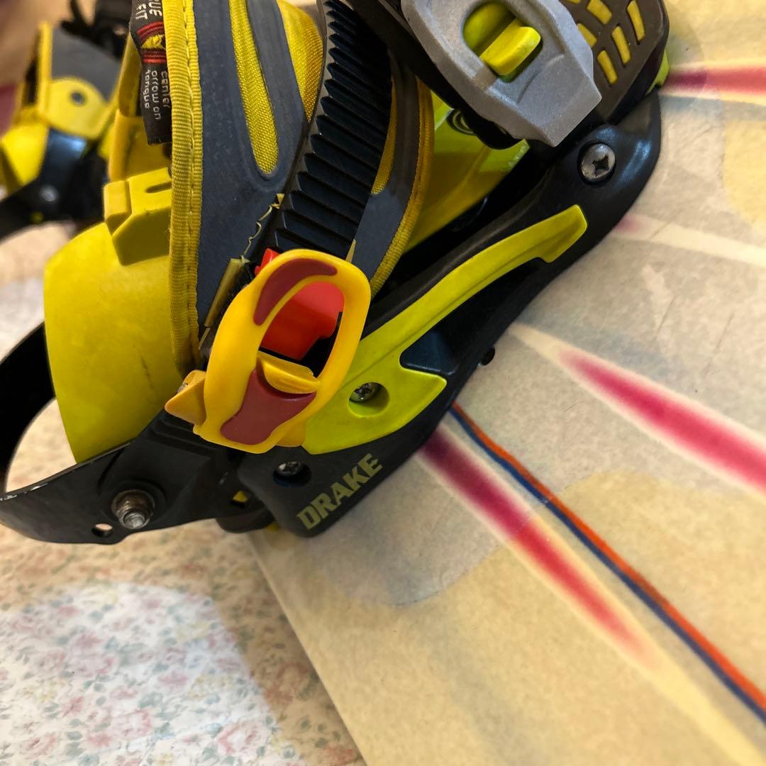 kissmark スノーボード163 ドレイクビンディング付き♡