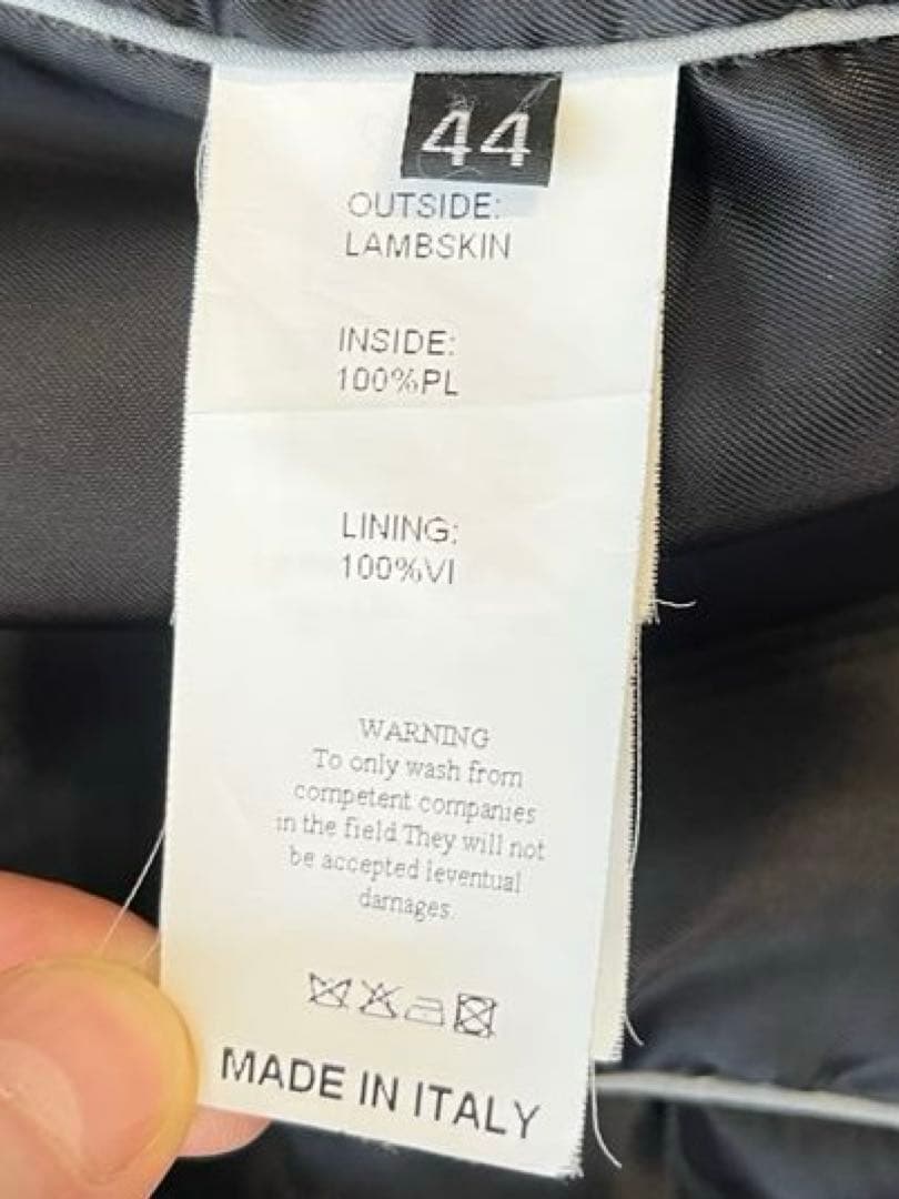 Emmeti エンメティ ANDREA アンドレア ブラック 44 中綿入