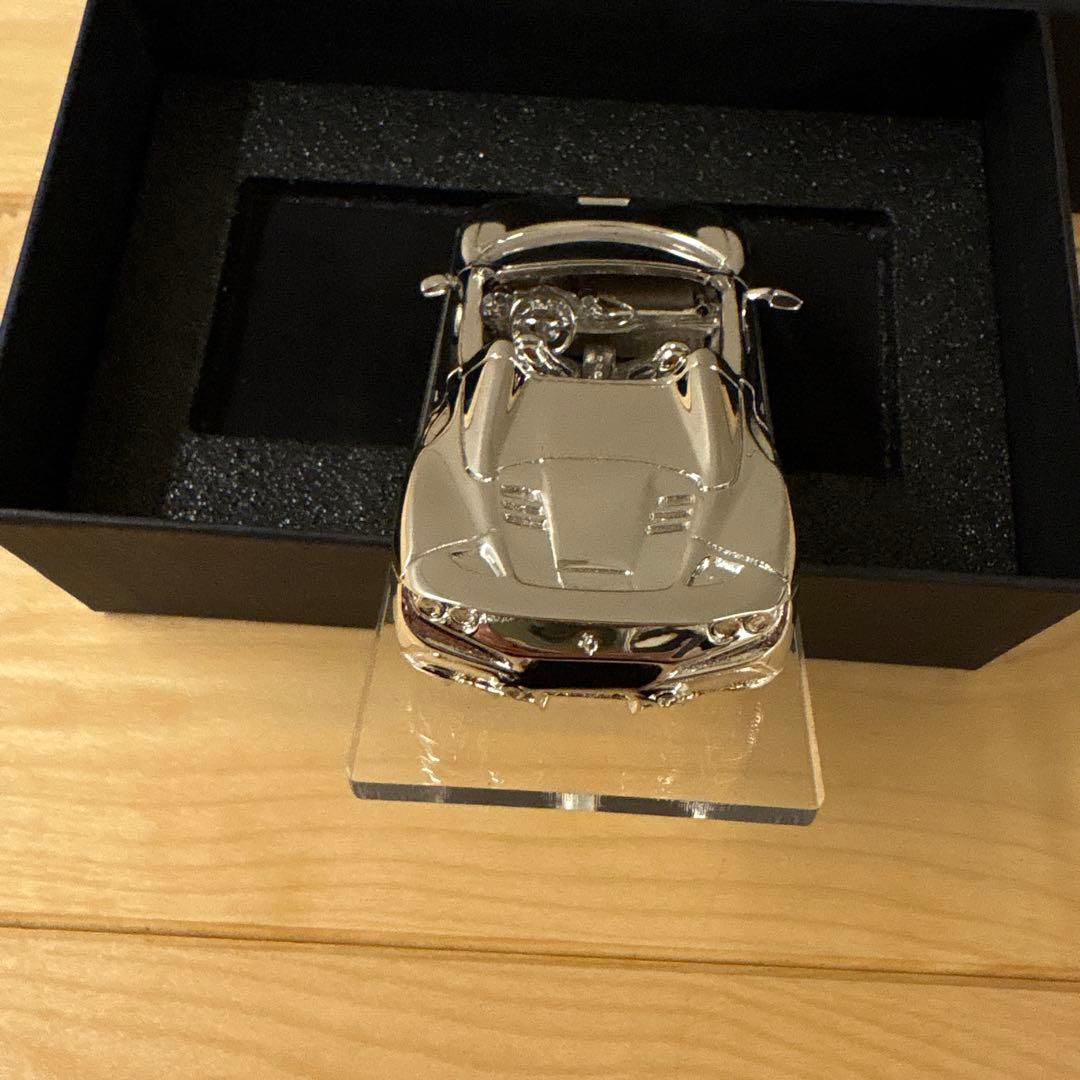 Ferrari F8 シルバースポーツカー ミニカー 非売品