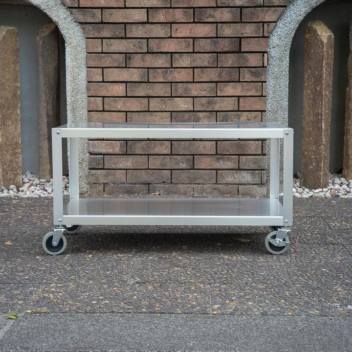 廃盤 無印良品 MUJI アルミ ローテーブル ワゴン 鈴木敏彦 - メルカリ