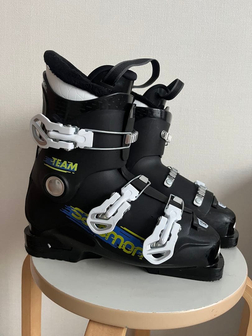 ☆美品☆Salomon TEAM 子ども用スキーブーツ24-24.5㎝