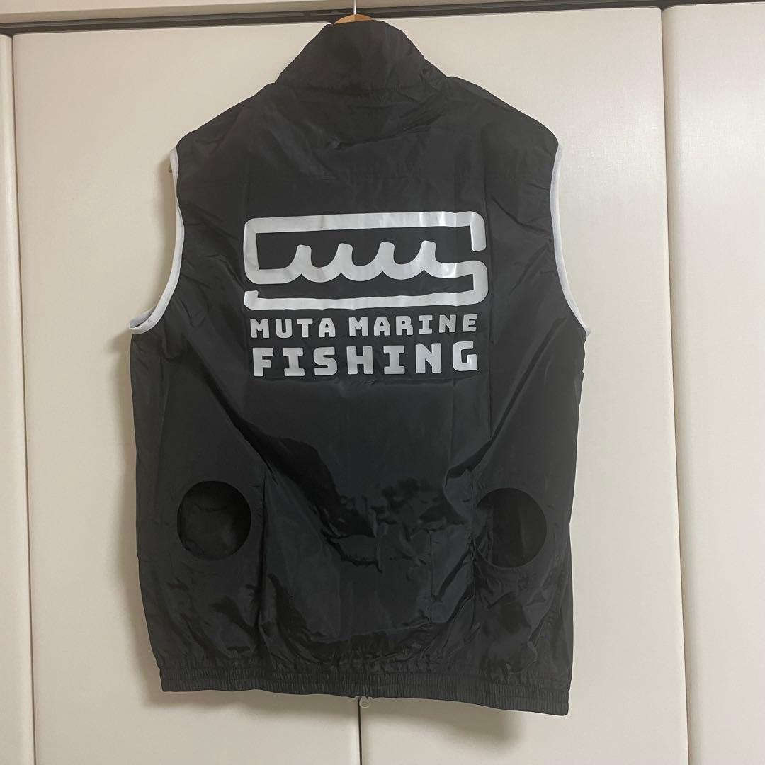 新品未使用　ムータ　muta marine 空調服　ベスト　XL ブラック　黒