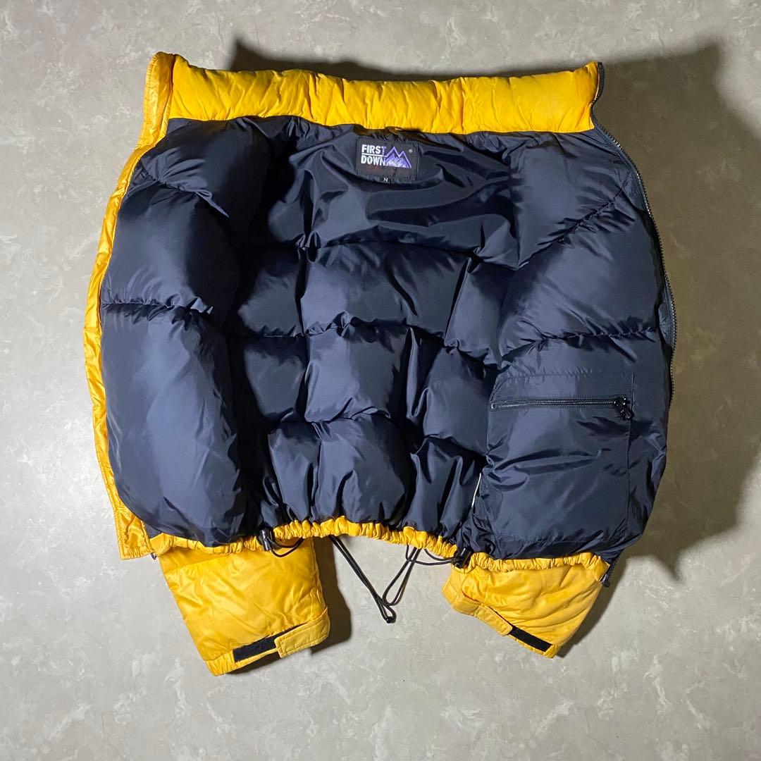 90s FIRST DOWN ダウン パファージャケット 短丈 ヌプシy2k