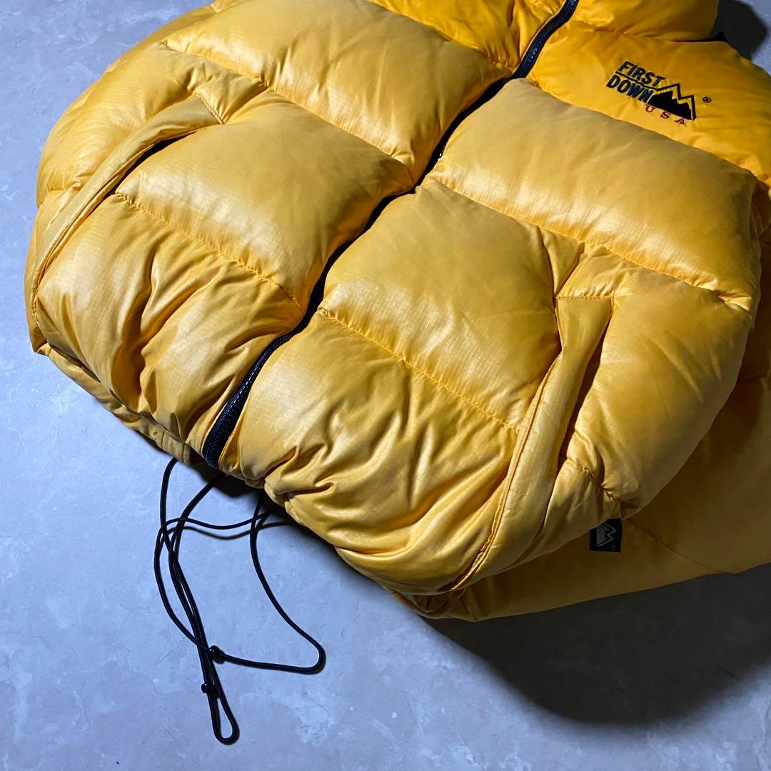 90s FIRST DOWN ダウン パファージャケット 短丈 ヌプシy2k