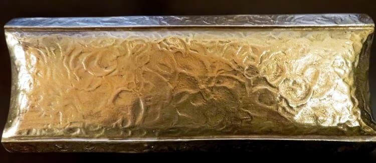 須賀月眞 鋳銅 筆皿 高岡銅器 伝統工芸作家 - メルカリ