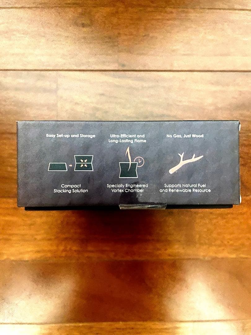 Ember Stove キャンプ用品　静かなソロキャンプに　ポケットコンロ