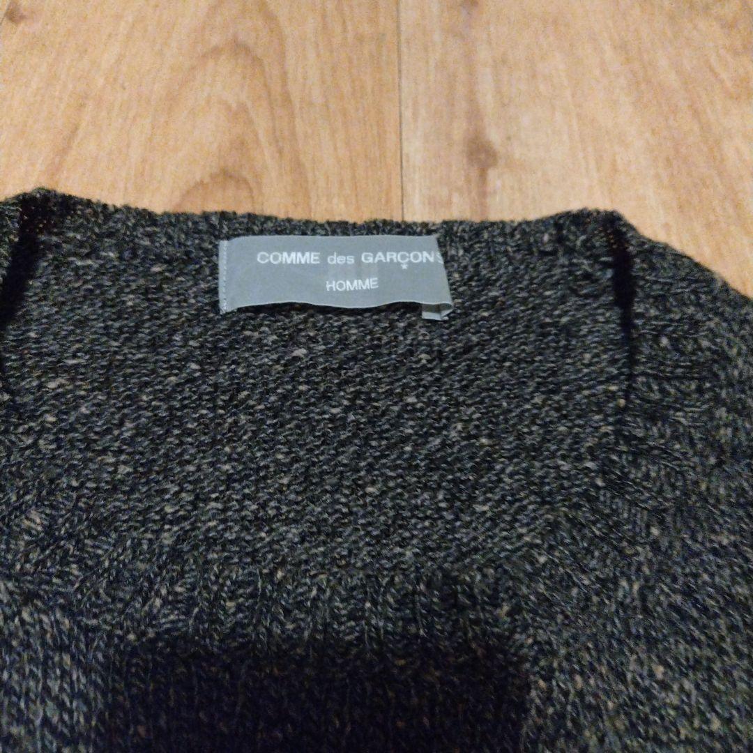 希少 93AW ギャルソン オム 脱色 グラーデーションニット アーカイブ