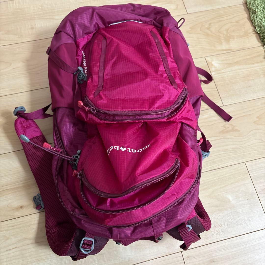 『美品』モンベル　キトラパック30 雨よけカバー付き