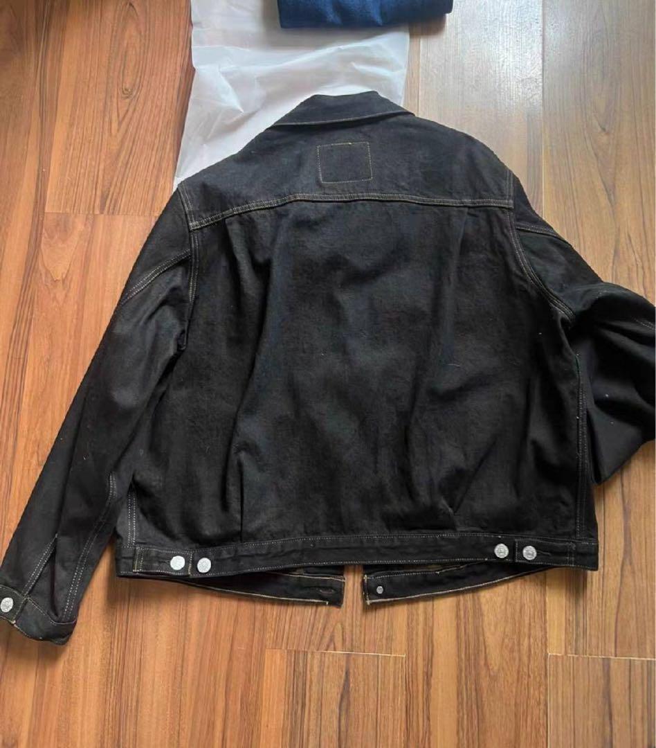 ジャケット・アウター Stussy x levi's Crispy Rinse Trucker M