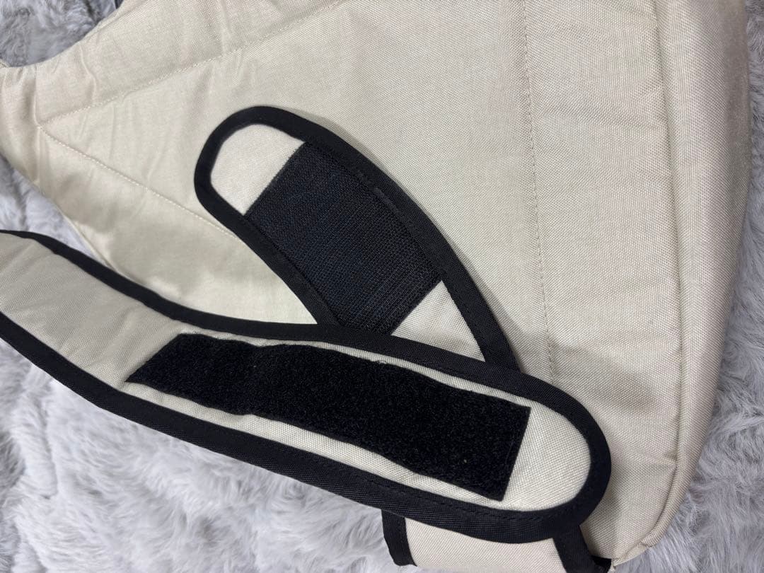 ダントン　コーデュラキャンバスワンショルダーバッグ　オイスターホワイト