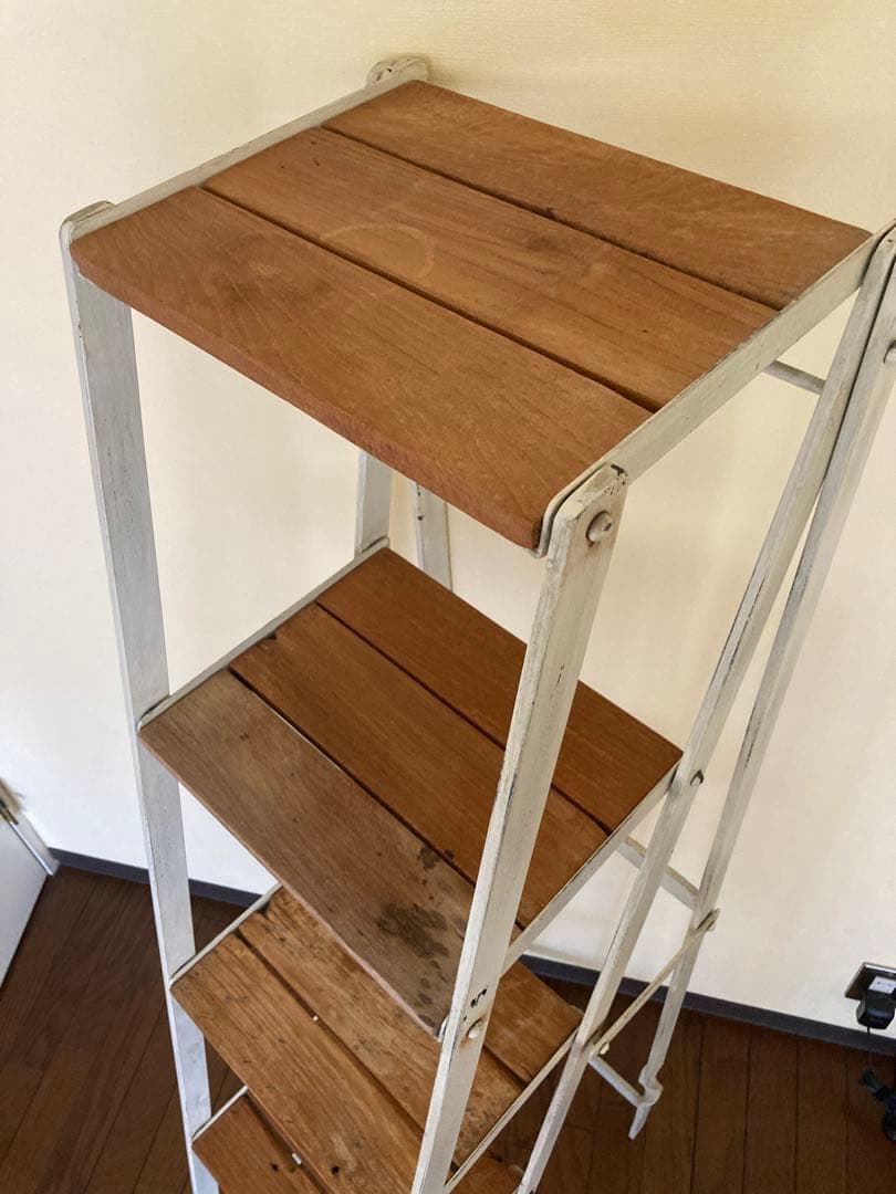 oldmaison 古材ラダー型シェルフ(家具配送料込み)-売りネット