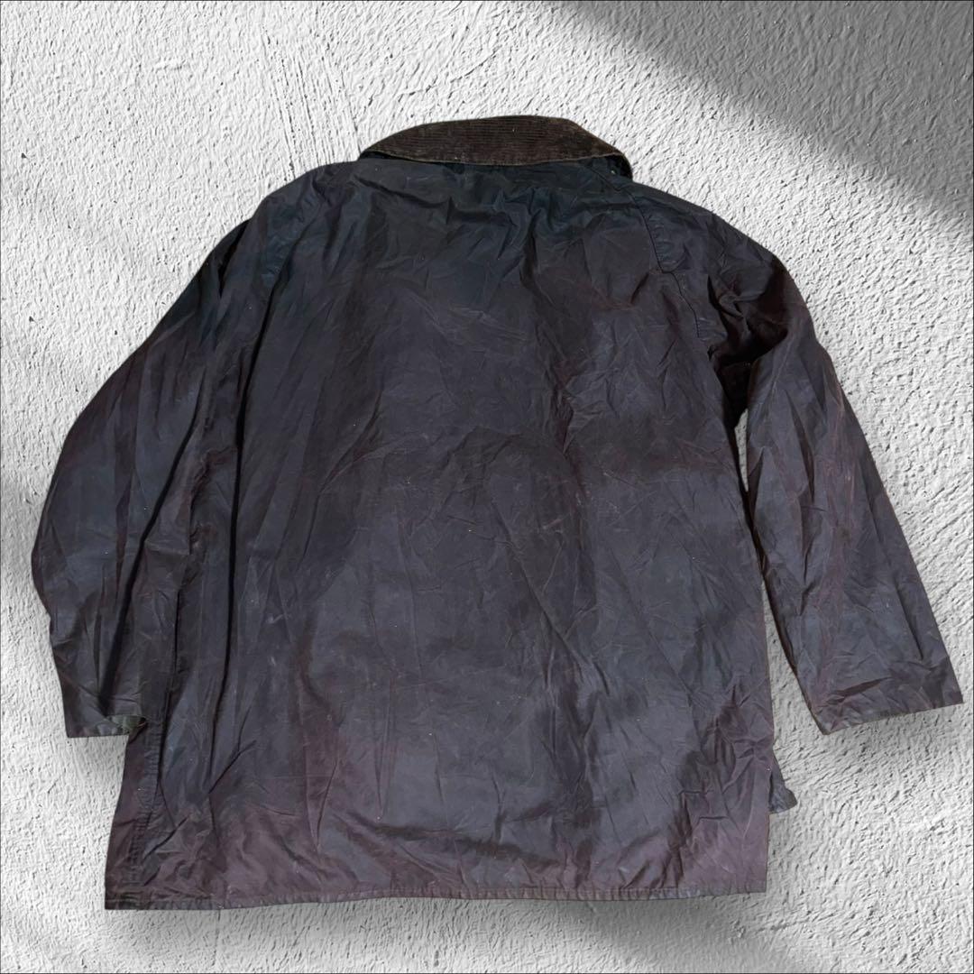 [激シブ]BARBOUR90sオイルドジャケットBEAUFORT 英国製チンスト