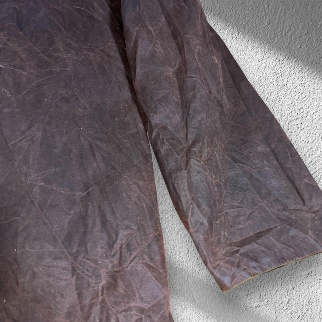 [激シブ]BARBOUR90sオイルドジャケットBEAUFORT 英国製チンスト