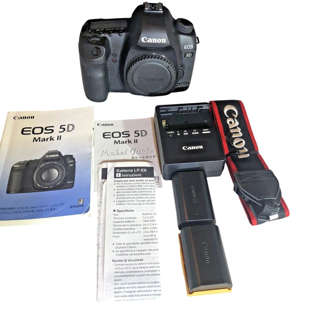 美品 Canon EOS 5D Mark II シャッター数約1313回！！