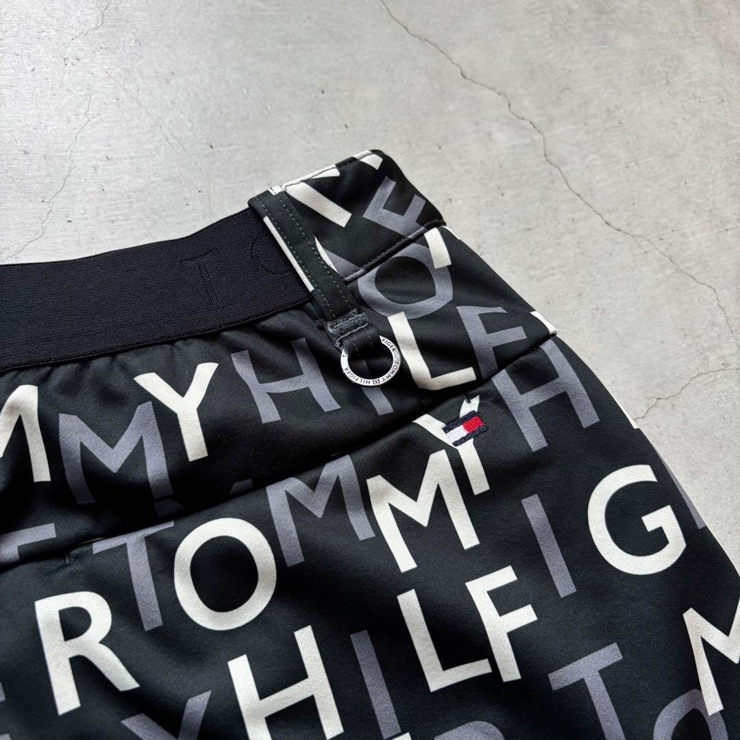   GOLF 総柄 ボンディングスカート 裏地フリース