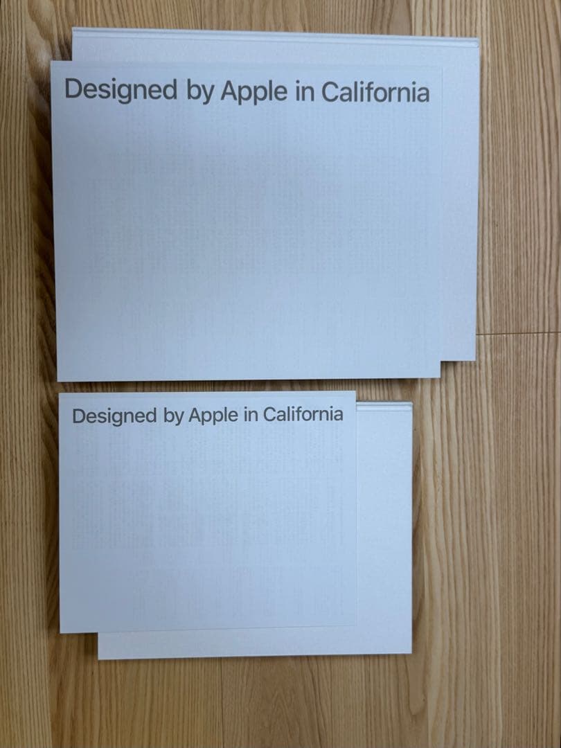 た*み様 大小2冊 写真集 Designed by Apple in Calif