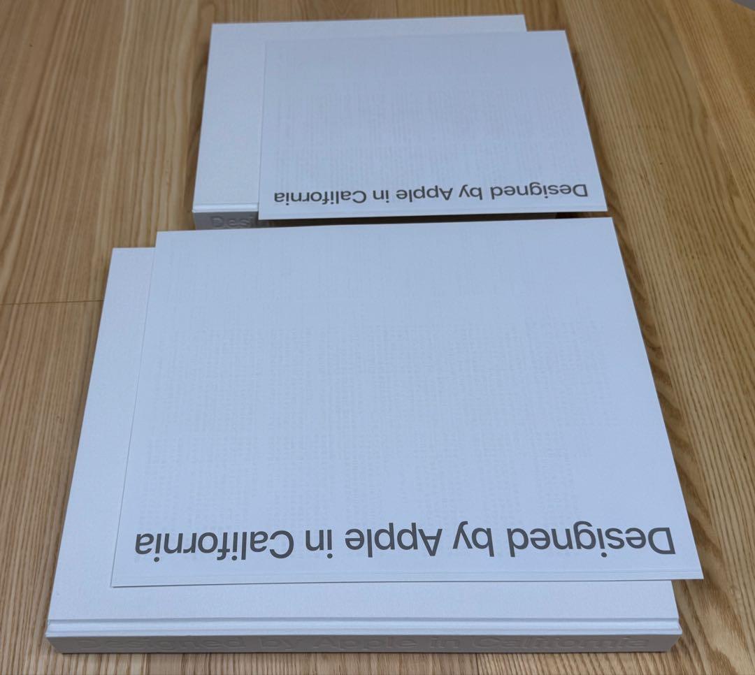 た*み様 大小2冊 写真集 Designed by Apple in Calif