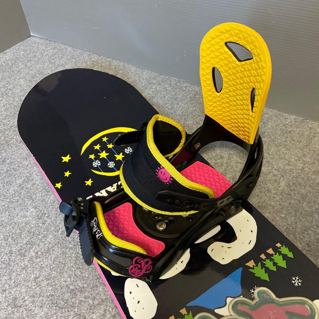 ★子供・初心者向けスノーボード　ヘルメットセット　板swivel 133cm