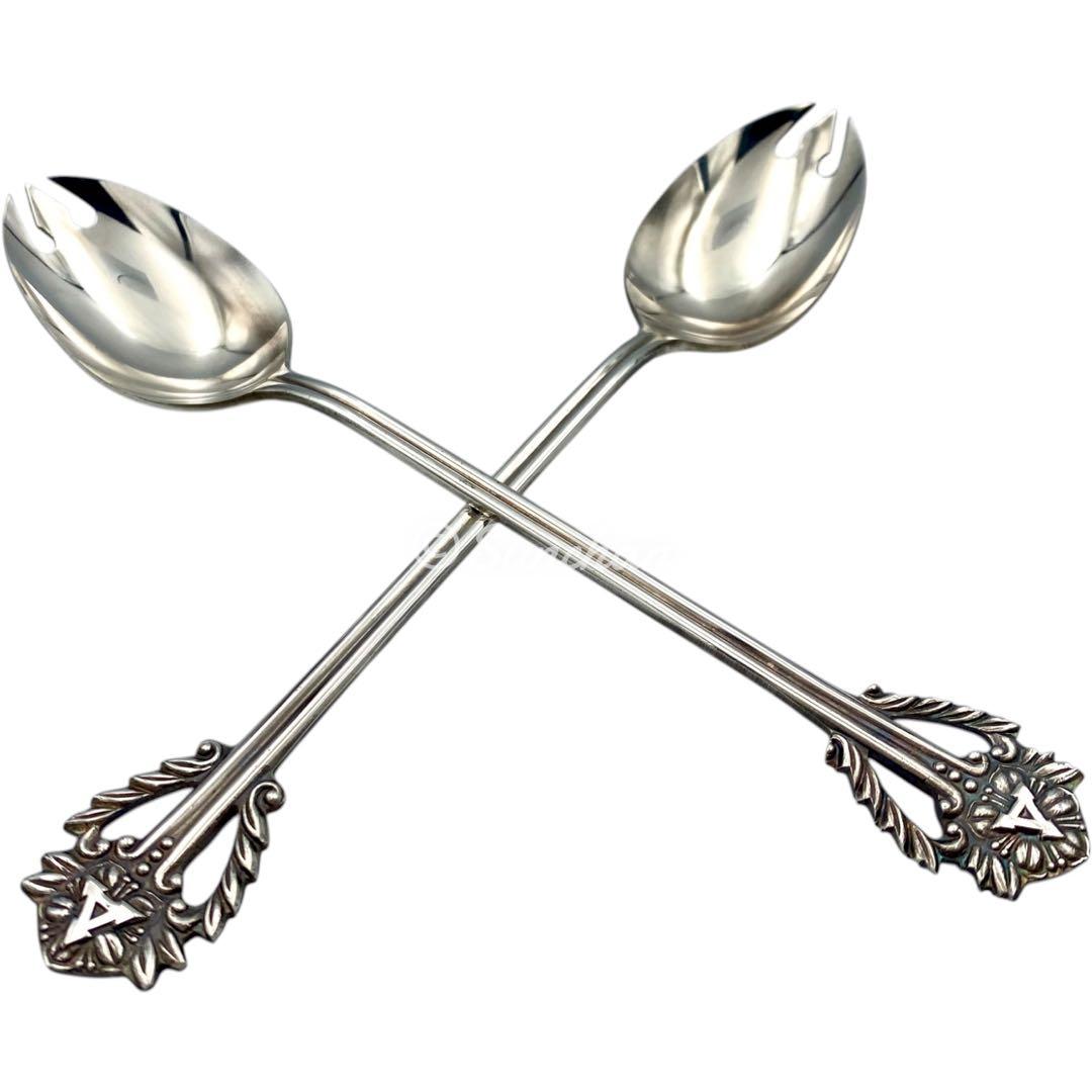 【非売品】 松下電器株式会社 誕生日祝い フォークスプーン4本セット 松下正治