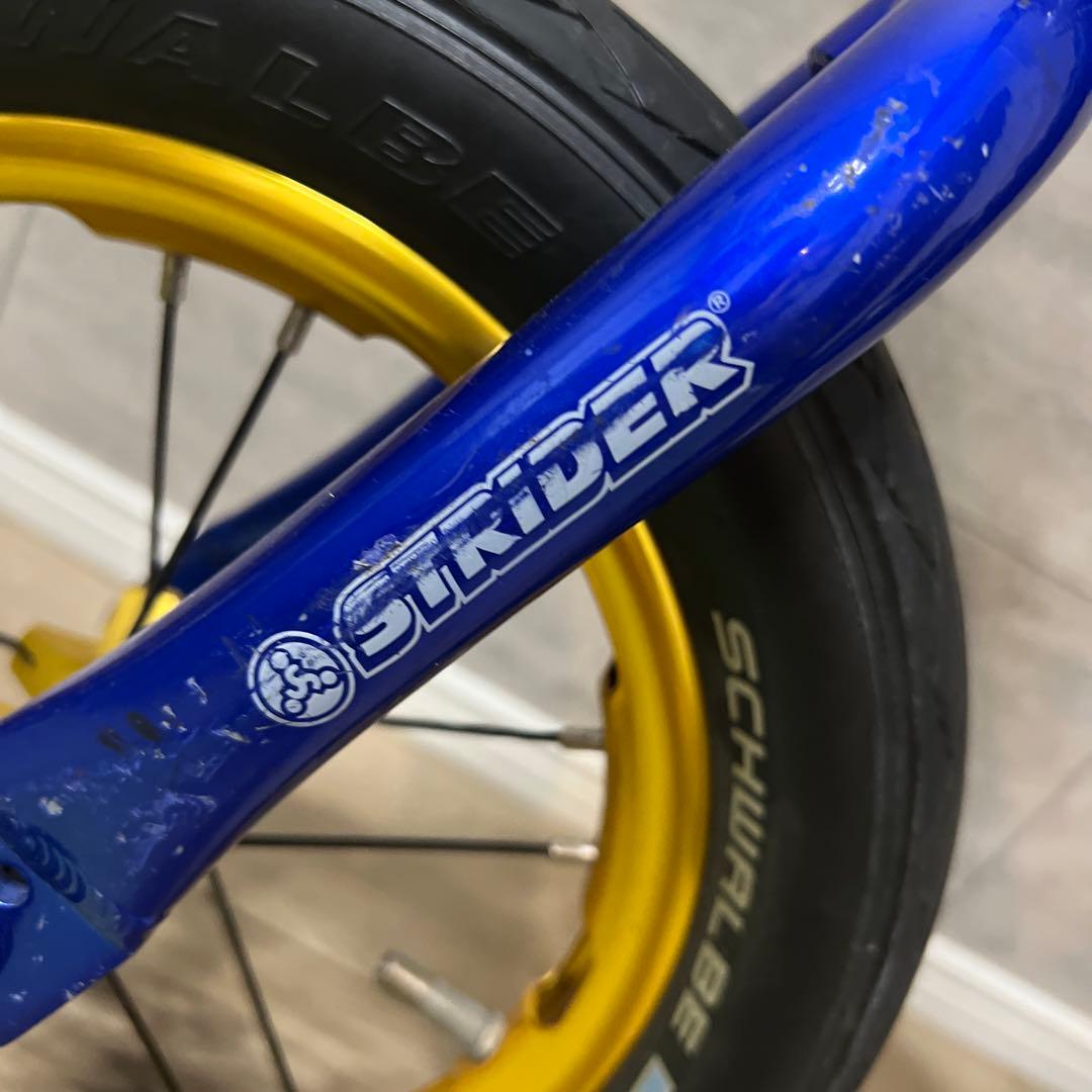 デ*や様 日本正規品　ストライダーSTRIDERPRO 青✖︎金　美品　レース用