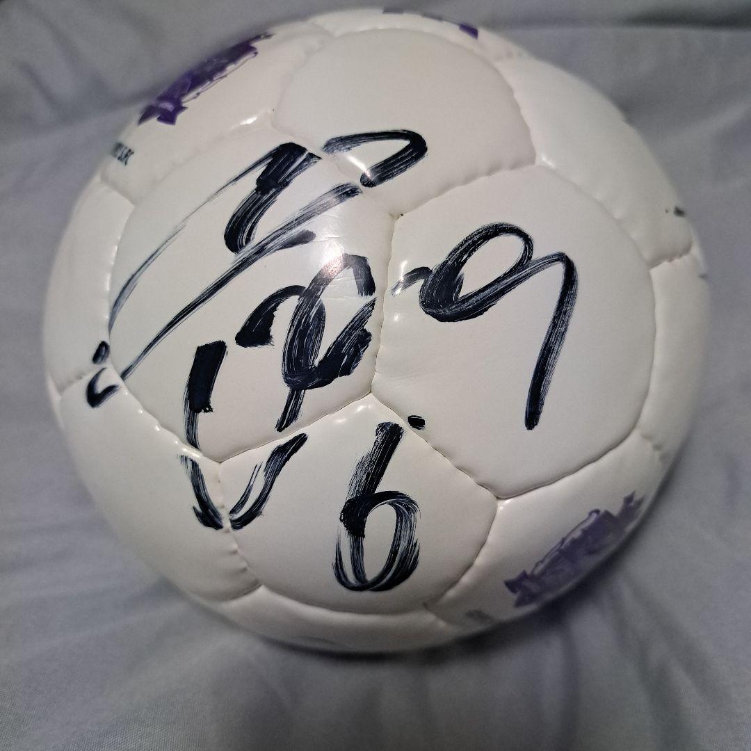 日本代表森保一監督サンフレッチェ広島2013シーズンサイン色紙+サイン入りボール