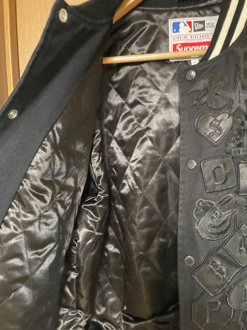 nao様　シュプリーム✖︎ニューエラ　MLBバーシティジャケット Ｌサイズ