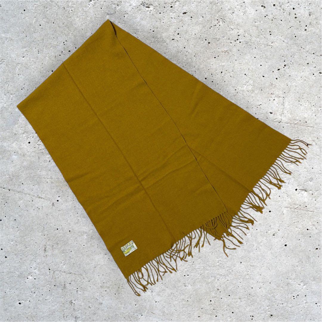 【極希少・80’s】45rpm ヴィンテージ・ウールマフラー（初期車刺繍タグ）