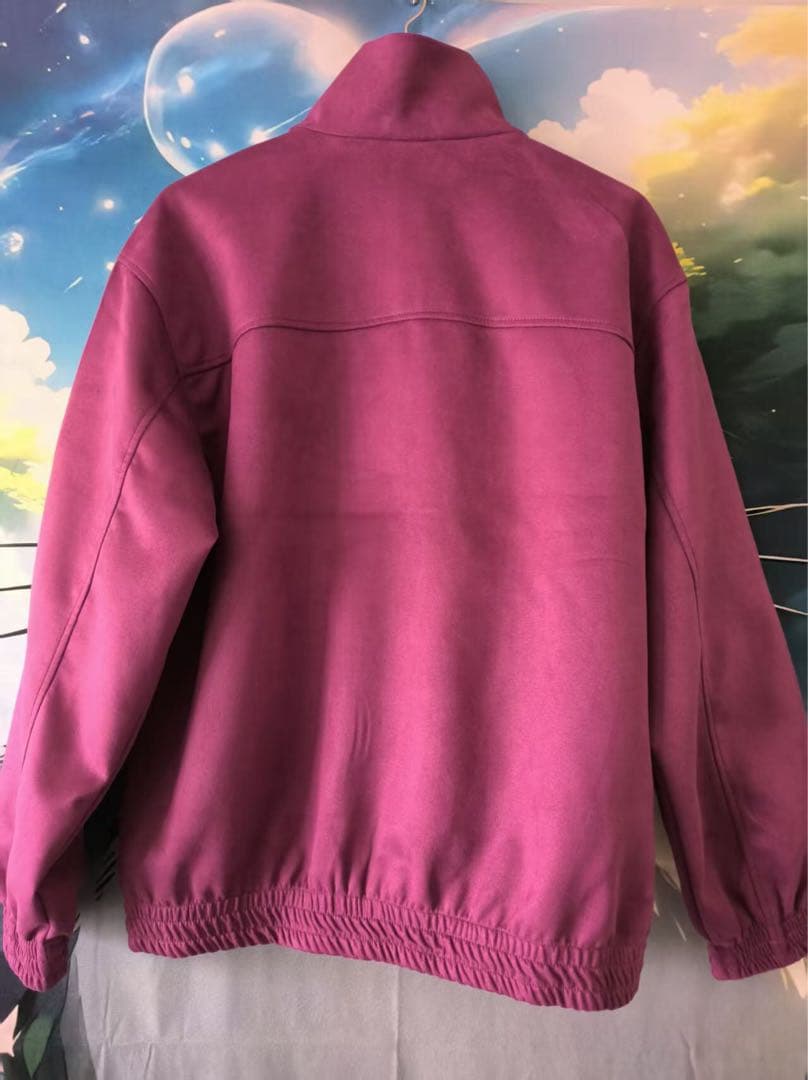 新年限定モデル アディダス 新中式 ジップアップジャケット パープル M