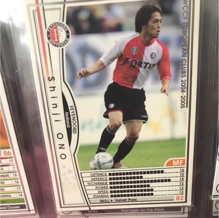 wccf小野伸二 白 優良 フェイエノールト オランダ - メルカリ