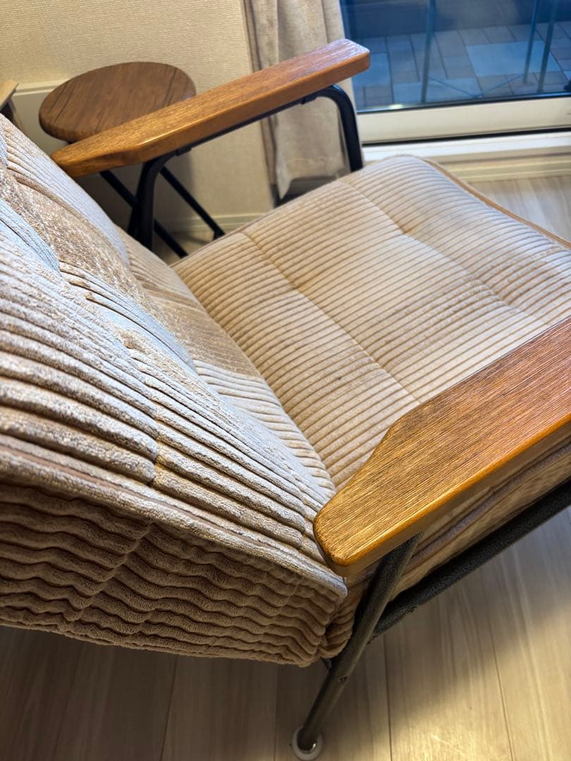 最終値下げしてます！リクライニング 1Pソファ美品！ - メルカリ