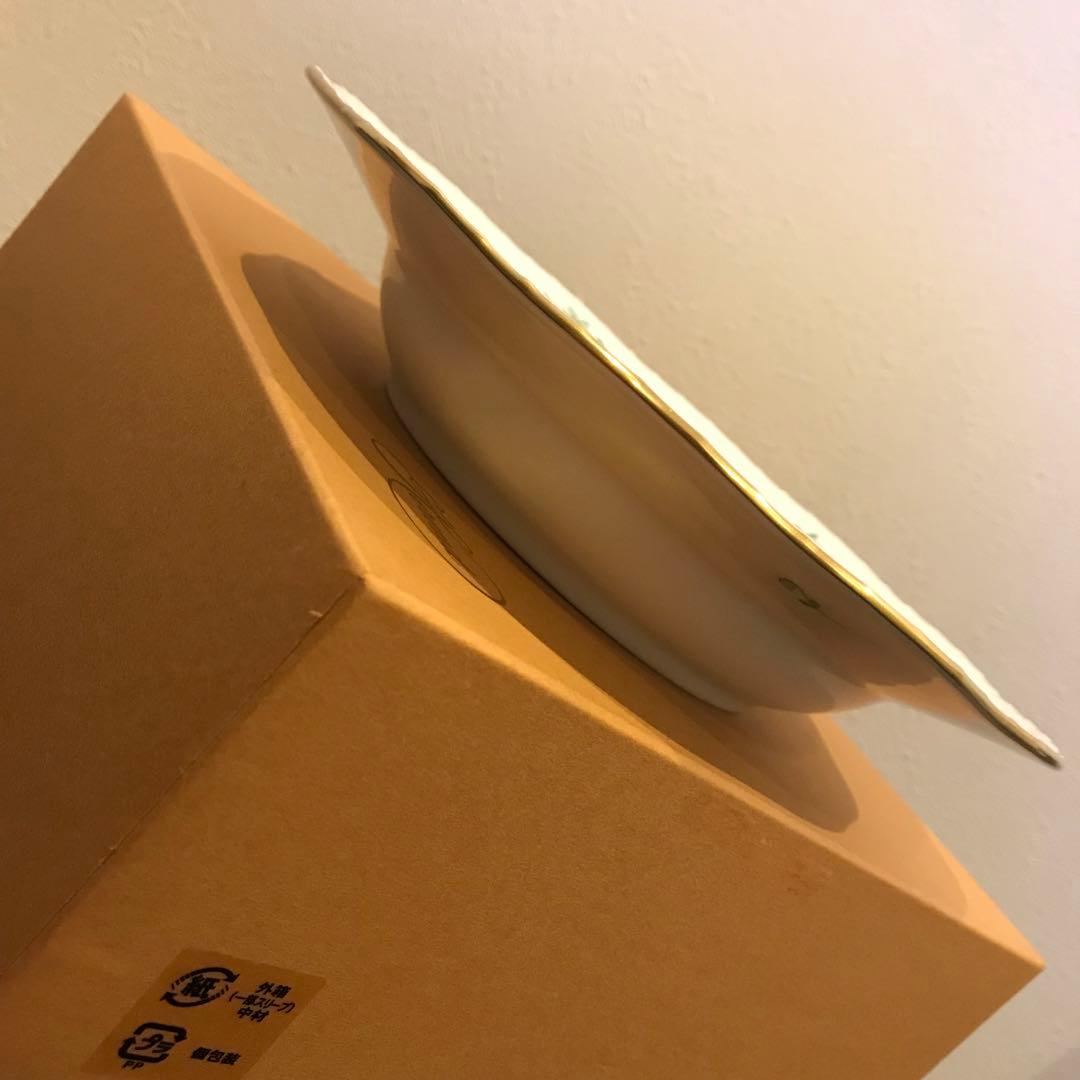 【未使用】ヘレンド アポニーグリーン スープ皿 2枚 ボックス 20.5cm