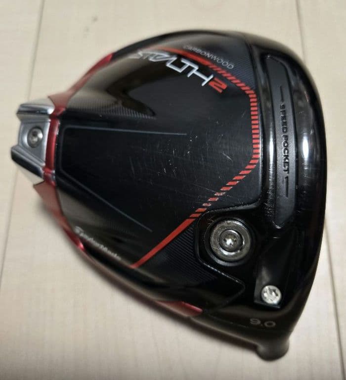 テーラーメイド STEALTH2 ドライバー ヘッドのみ、ヘッドカバー有