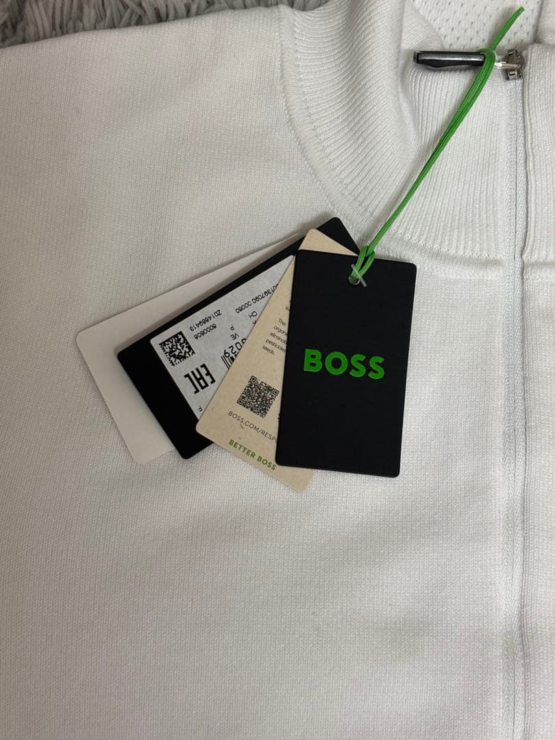 BOSS ハーフジップニット　トレーナー　新品未使用