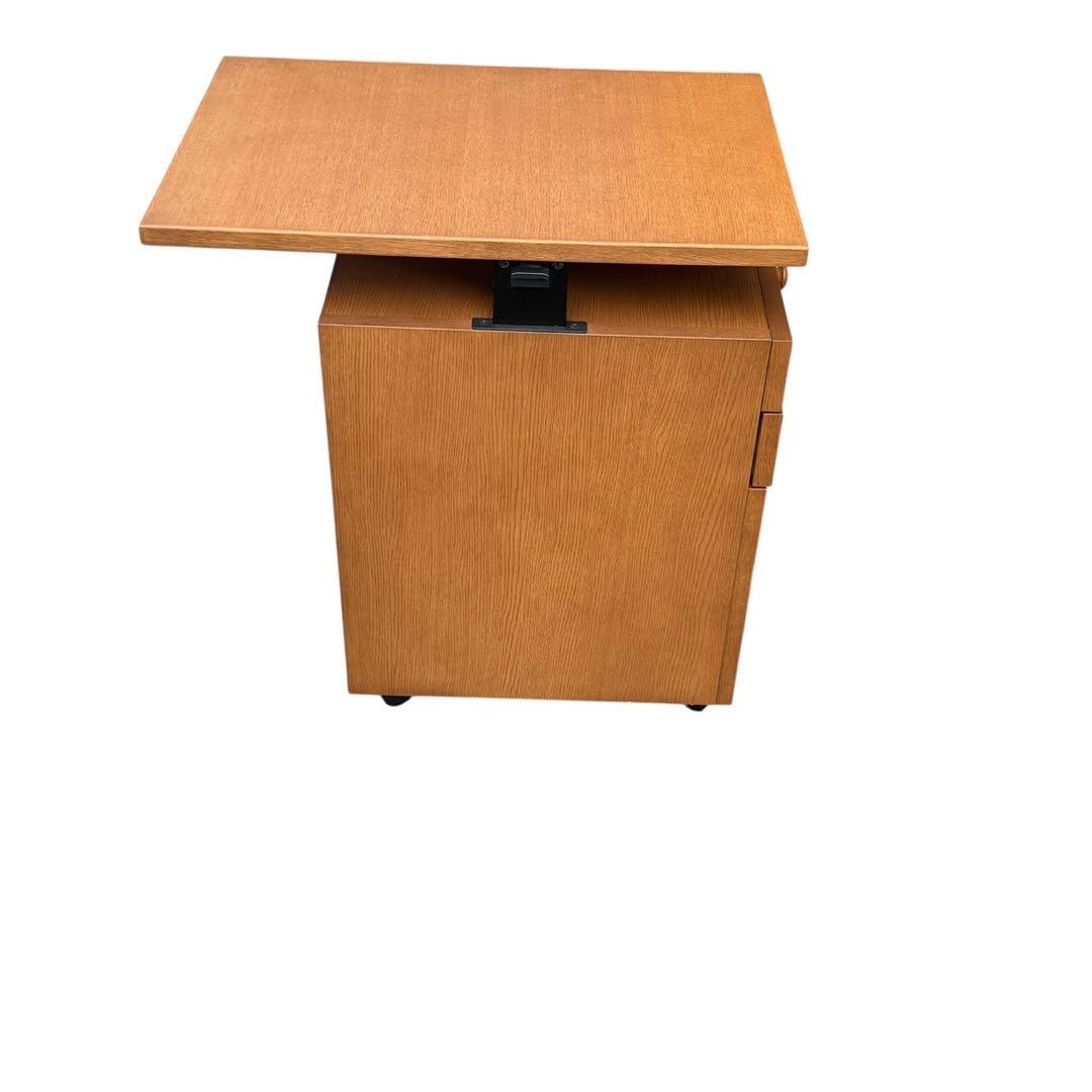 karimoku カリモク デスクワゴン 天板昇降 学習 S-10890770