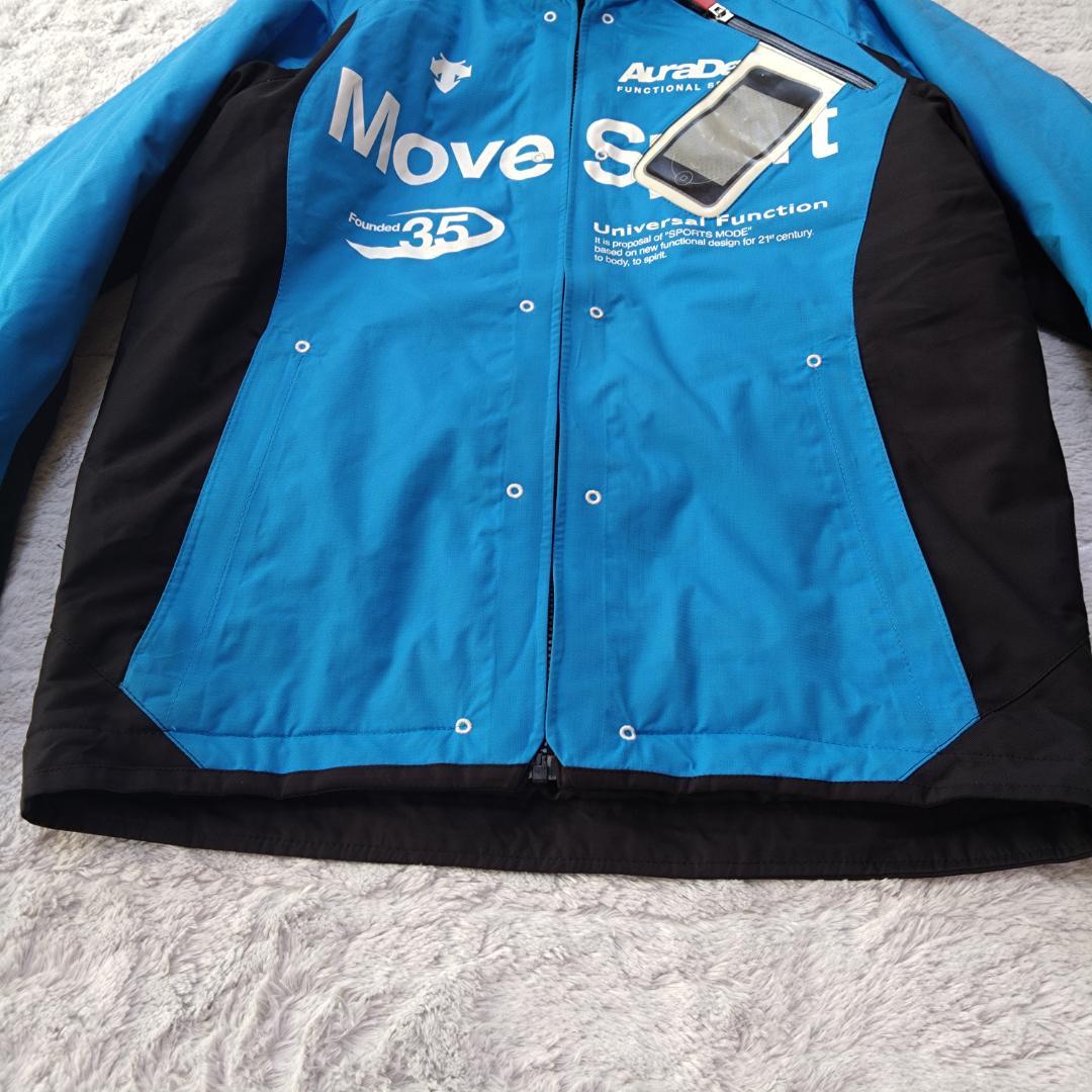 DESCENTE　スキーウェア　スマホ用ポケット　中綿　保温機能ヒートナビ　M