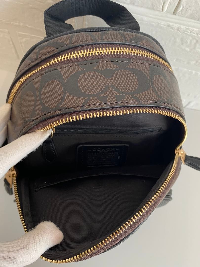 【専用】COACH シグネチャー ミニ コート バックパック　人気商品