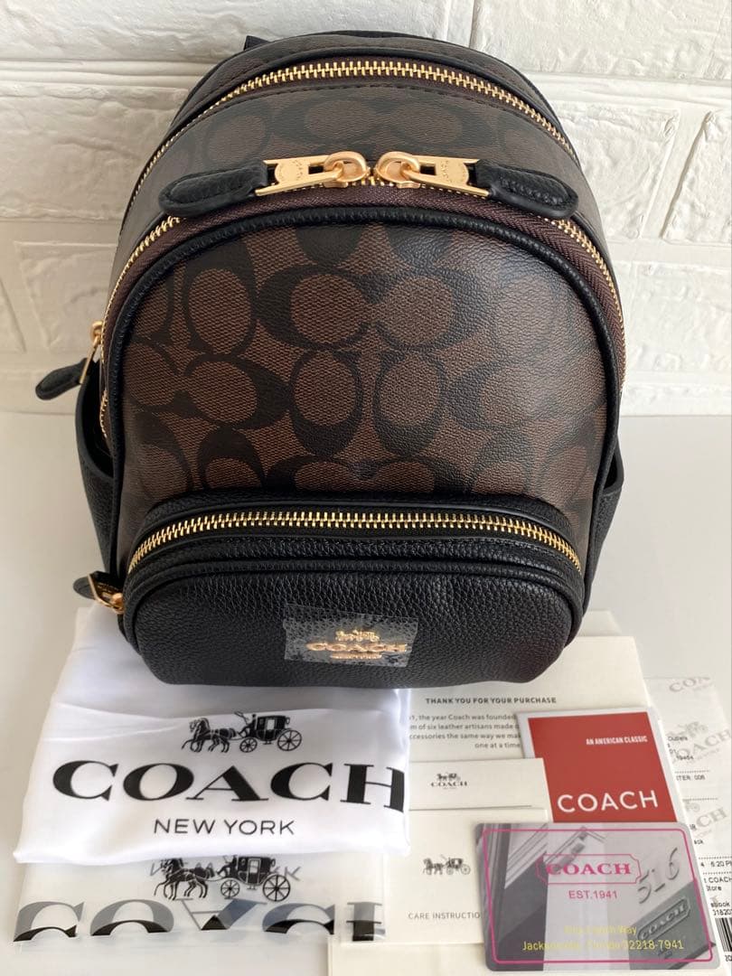 【専用】COACH シグネチャー ミニ コート バックパック　人気商品