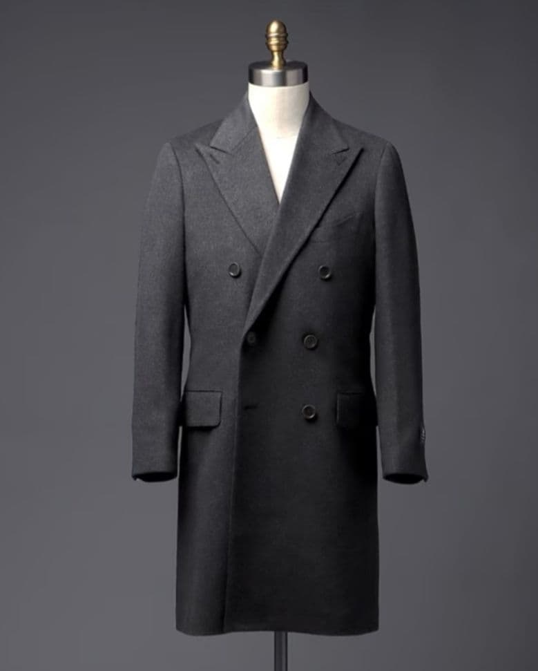 新品】ユニバーサルランゲージ コロンボ ダブルチェスターコート
