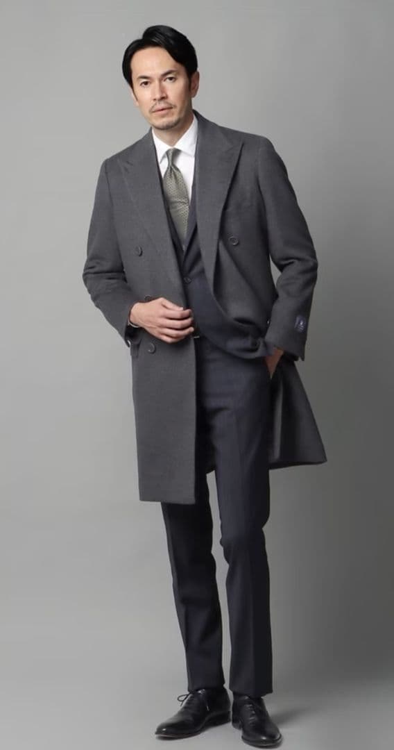 新品】ユニバーサルランゲージ コロンボ ダブルチェスターコート