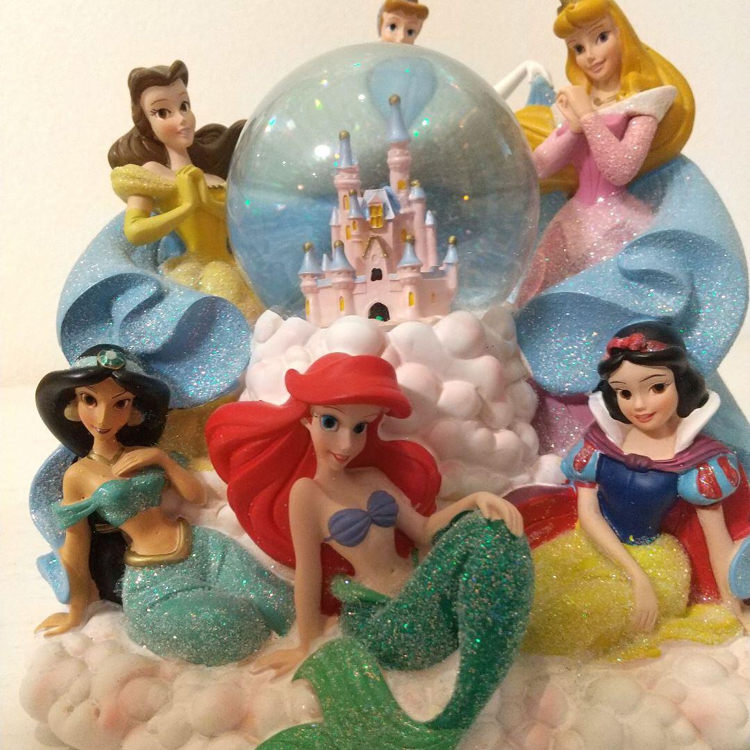 ディズニープリンセス スノードーム スノーグローブ オルゴール