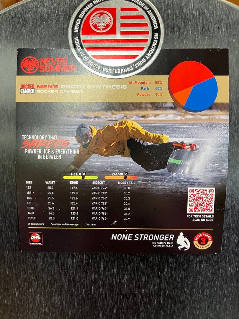 新品】23-24 NEVERSUMMER PROTOSYNTHESIS 152 - メルカリ