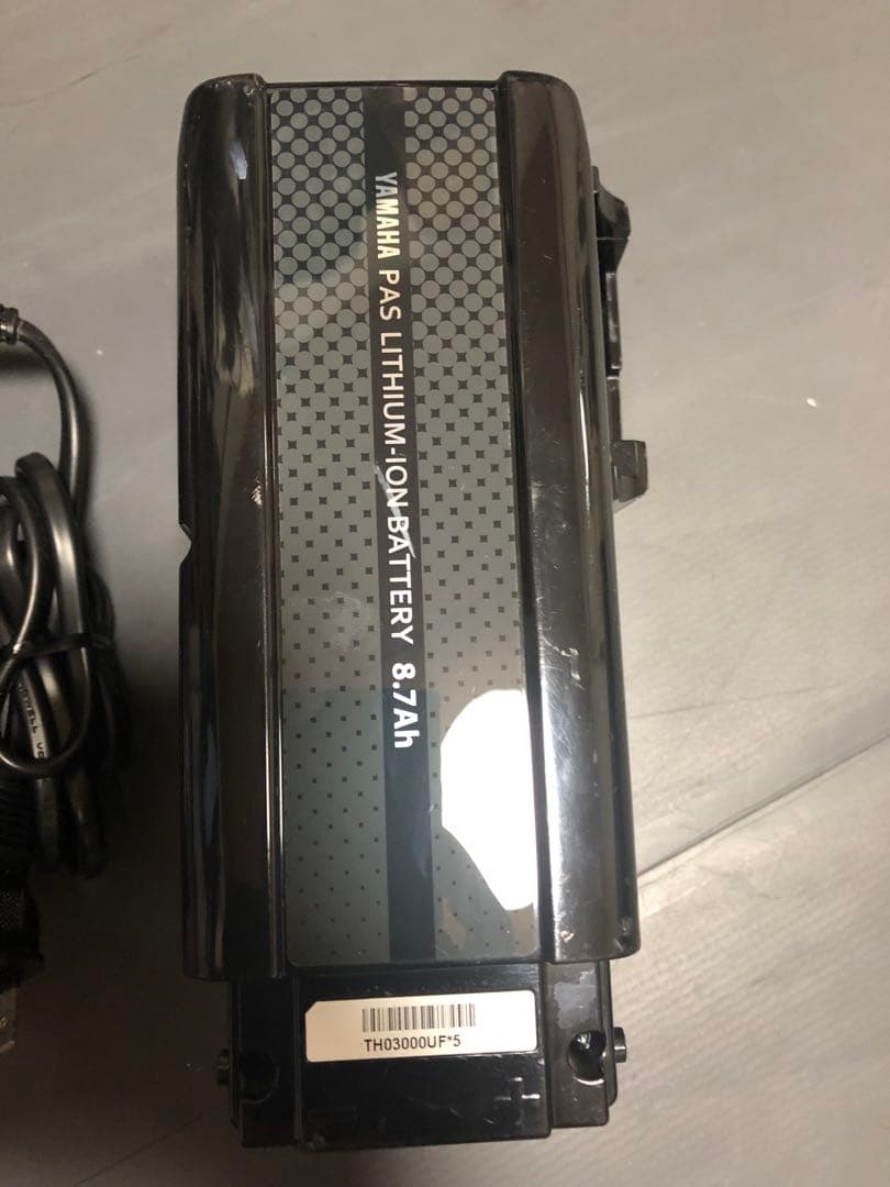 ヤマハ・リチウムイオンバッテリー 8.7Ah 充電器セットPAS電動自転車