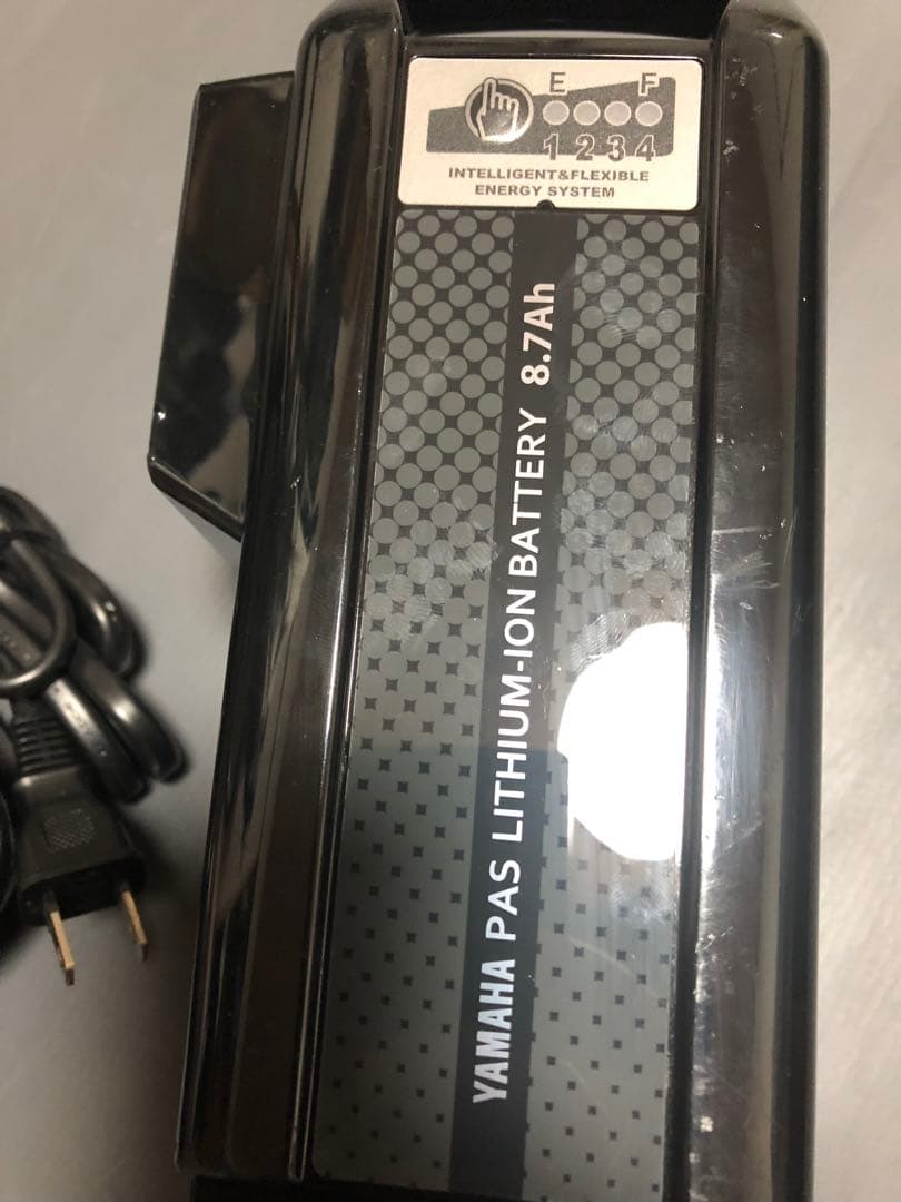 ヤマハ・リチウムイオンバッテリー 8.7Ah 充電器セットPAS電動自転車