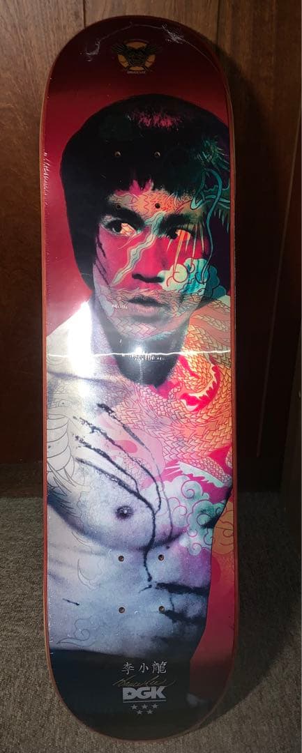新品・DGKデッキ(8インチ)李小龍　ブルース・リー