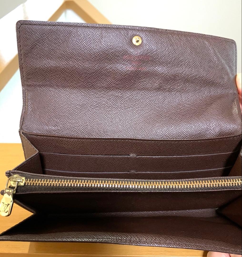 ルイヴィトン　ダミエフォルトフォイユサラ長財布