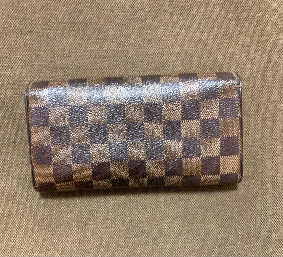 ルイヴィトン　ダミエフォルトフォイユサラ長財布