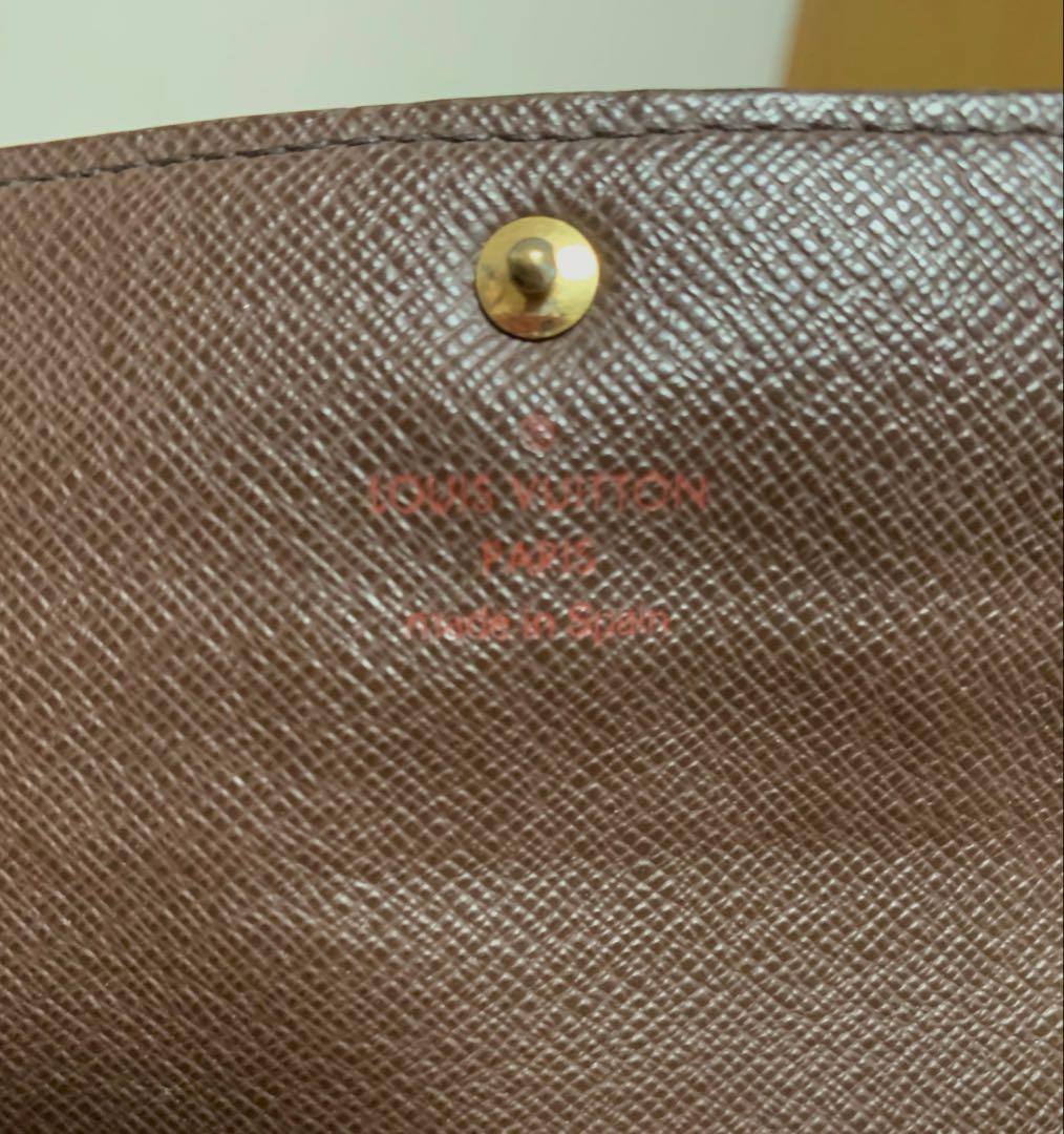 ルイヴィトン　ダミエフォルトフォイユサラ長財布